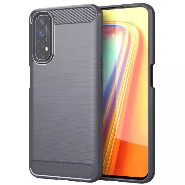 

Панель Polished Carbon для Realme 7 Серый (3535095FA)