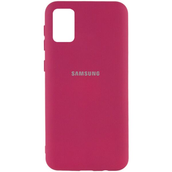 

Накладка Silicone Full Cover для Samsung Galaxy A02s Бордовый * Marsala (43119293FA)