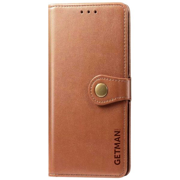 Чехол-книжка GETMAN Gallant Leather для Xiaomi Mi 10T Lite Коричневый (3359929FA)