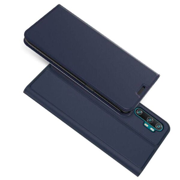 

Кожаный чехол-книжка DUX DUCIS Skin Pro для Xiaomi Mi Note 10 Синий (43054424FA)