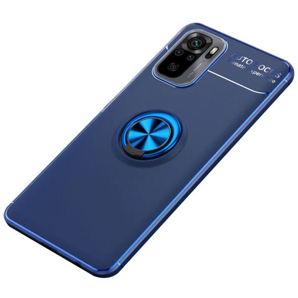 

Противоударный чехол DEEP Color Ring Magnet для Xiaomi Redmi Note 10 Синий (35584598FA)