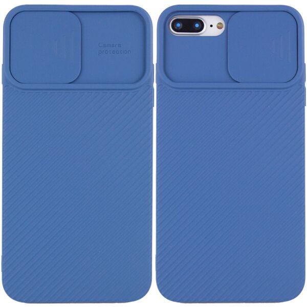 

Чехол-накладка EPIK Square TPU Camshield для Apple iPhone 7 Plus Blue (29248008FA)