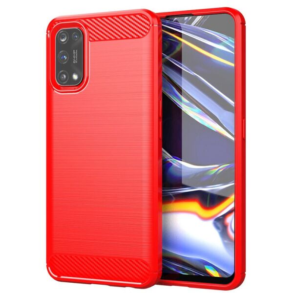 

Панель Polished Carbon для Realme 7 Pro Красный (3391482FA)
