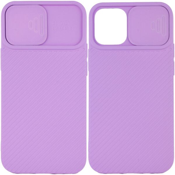 

Чехол-накладка EPIK Square TPU Camshield для Apple iPhone 12 mini Lilac (30213805FA)