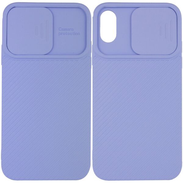 

Чехол-накладка EPIK Square TPU Camshield для Apple iPhone X Light Blue (29444928FA)