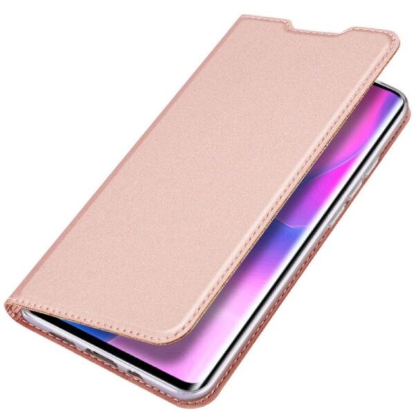 

Кожаный чехол-книжка DUX DUCIS Skin Pro для Xiaomi Mi Note 10 Lite Розовое золото (49301545FA)