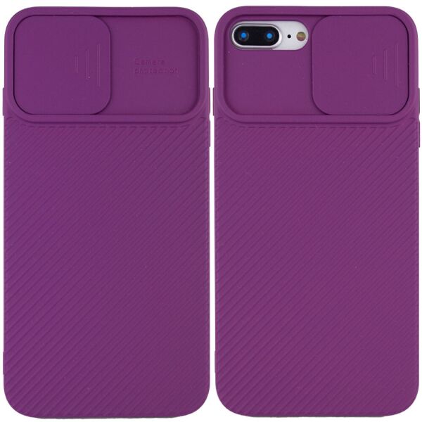 

Чехол-накладка EPIK Square TPU Camshield для Apple iPhone 7 Plus Violet (34083520FA)