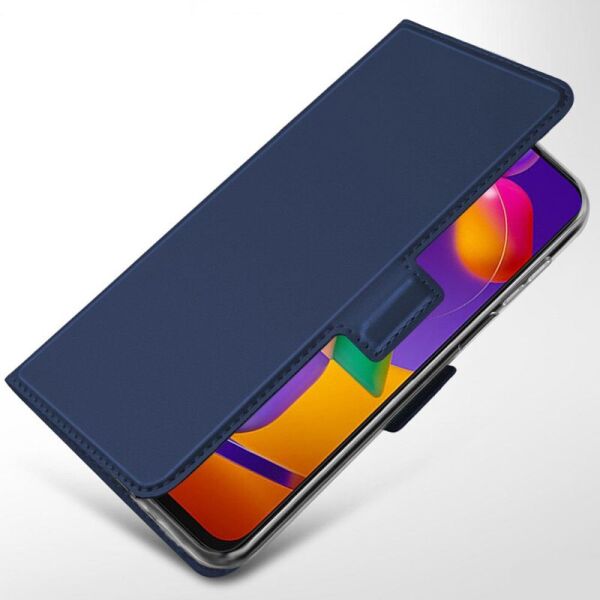 

Кожаный чехол-книжка DUX DUCIS Skin Pro для Samsung Galaxy M31s Синий (30548284FA)