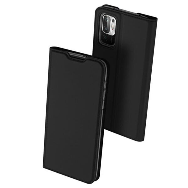 

Кожаный чехол-книжка DUX DUCIS Skin Pro для Xiaomi Poco M3 Pro Черный (33045383FA)