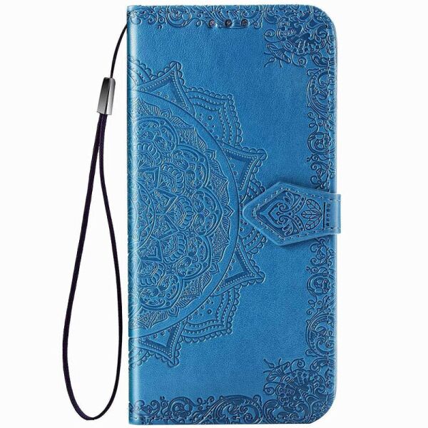 

Кожаный чехол-книжка EPIK Art Case для Oppo A54 Синий (38949198FA)