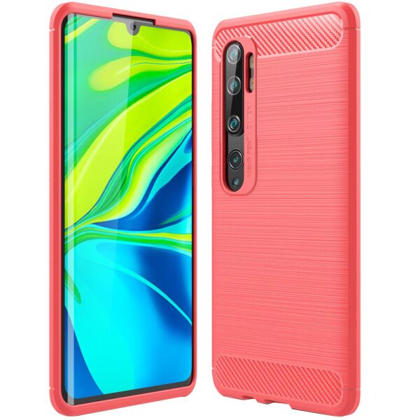 

Панель Polished Carbon для Xiaomi Mi Note 10 Красный (3938591FA)