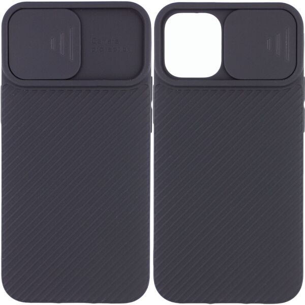 

Чехол-накладка EPIK Square TPU Camshield для Apple iPhone 12 mini Black (34344409FA)