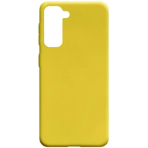 

Чехол накладка TPU Candy для Samsung Galaxy S21 Plus Yellow (28410252FA)