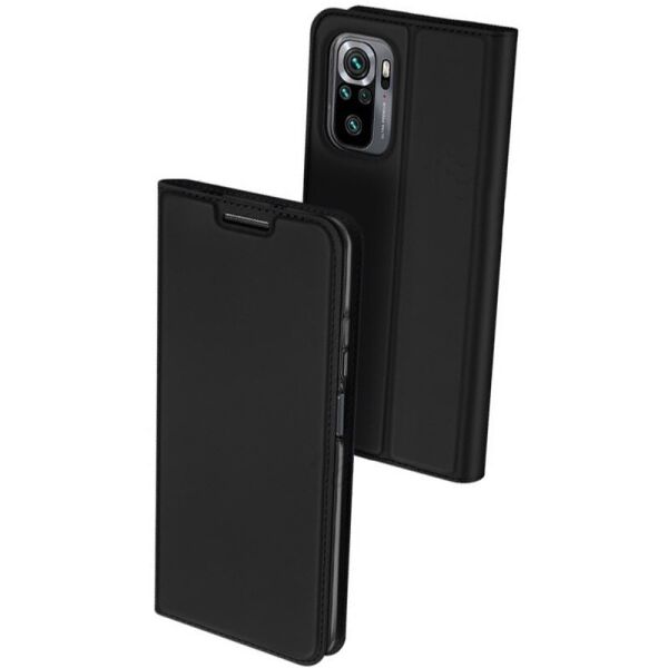 

Кожаный чехол-книжка DUX DUCIS Skin Pro для Xiaomi Redmi Note 10 Черный (40521525FA)
