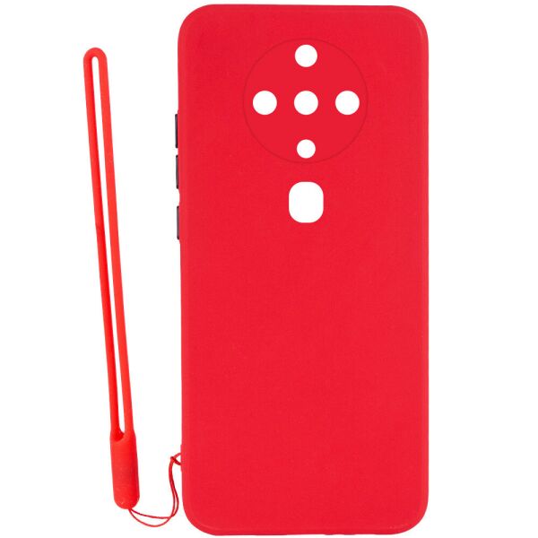 

Чехол-накладка Square Full Camera для TECNO Spark 6 Красный (5229454FA)