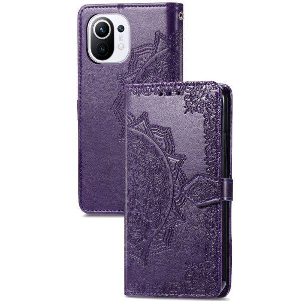 

Кожаный чехол-книжка EPIK Art Case для Xiaomi Mi 11 Lite Фиолетовый (23445912FA)