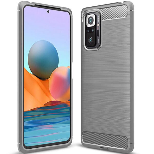 

Панель Polished Carbon для Xiaomi Redmi Note 10 Pro Серый (32314481FA)