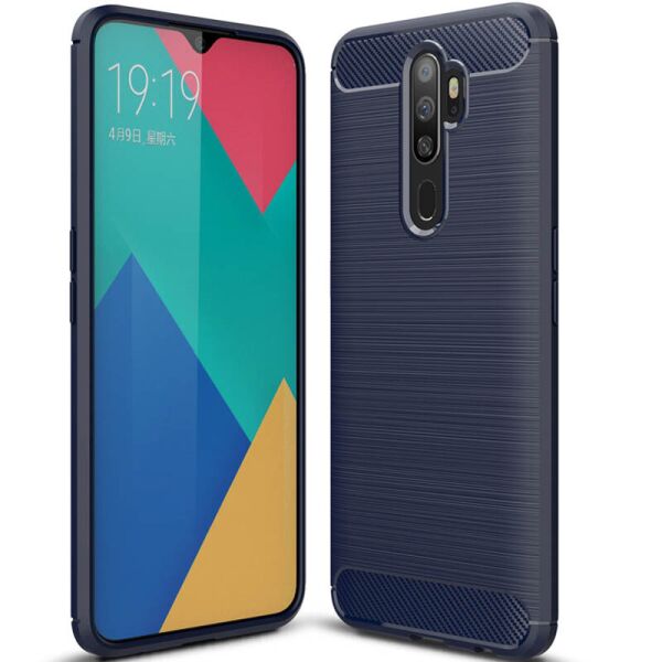 

Панель Polished Carbon для Oppo A15 Синий (3484302FA)