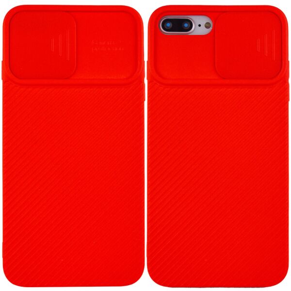 

Чехол-накладка EPIK Square TPU Camshield для Apple iPhone 8 Plus Red (34483424FA)