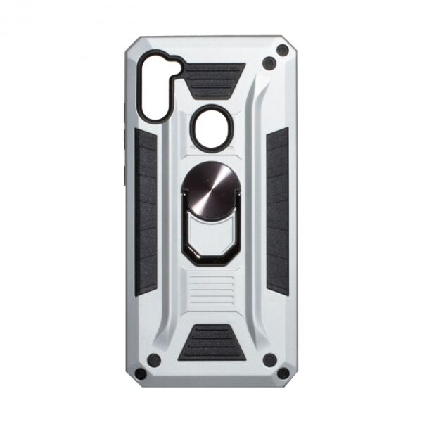 

Противоударный чехол Robot Case для Samsung Galaxy M11 Стальной (5813903FA)