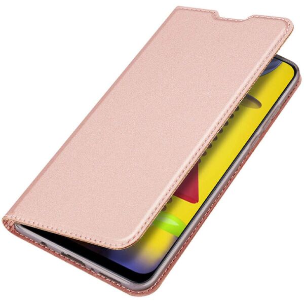

Кожаный чехол-книжка DUX DUCIS Skin Pro для Samsung Galaxy M31s Розовое золото (33205323FA)