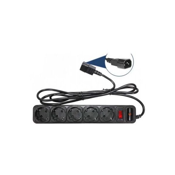 

Мережевий фільтр живлення LogicPower LP-X5-UPS 2.0м, 0,75mm2, 10A (2753)
