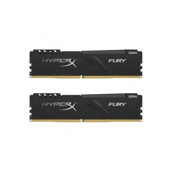 

Модуль пам'яті для комп'ютера DDR4 16GB (2x8GB) 3733 MHz HyperX Fury Black HyperX (Kingston Fury) (HX437C19FB3K2/16)