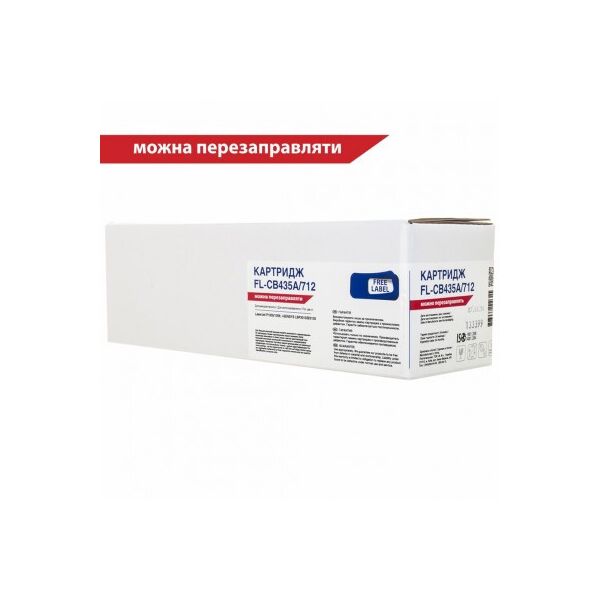 

Картридж FREE Label HP LJ CB435A/CANON 712 (FL-CB435A/712)
