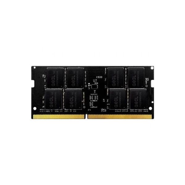 

Модуль пам'яті для ноутбука SoDIMM DDR4 8GB 2666 MHz Geil (GS48GB2666C19SC)
