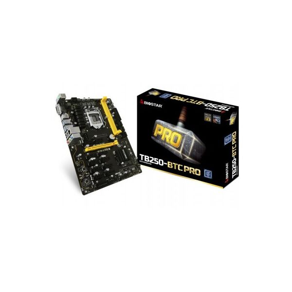 

Материнська плата Biostar TB250-BTC PRO