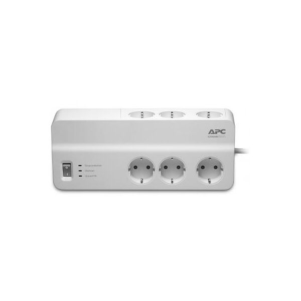 

Мережевий фільтр живлення APC Essential SurgeArrest 6 outlets (PM6-RS)