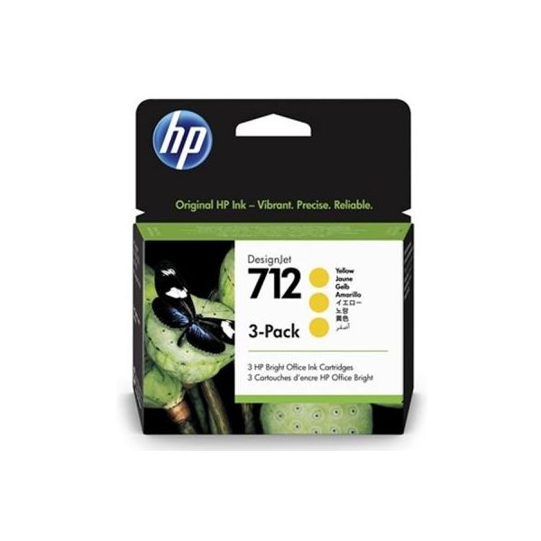 

Картридж HP DJ No.712 DesignJet Т230/Т630 Yellow 3-Pack 29-ml (3ED79A)