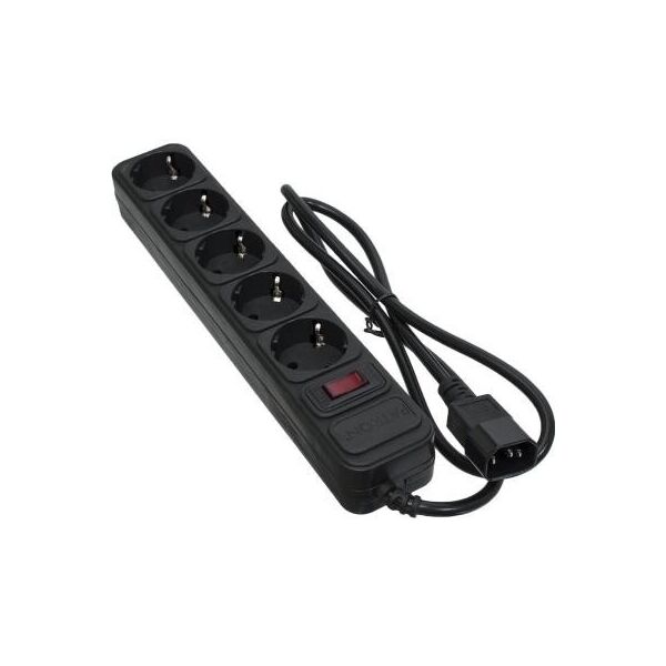 

Мережевий фільтр живлення PATRON 1 m3*1mm2 (SP-1053U) 5 розеток BLACK (EXT-PN-SP-1053U)