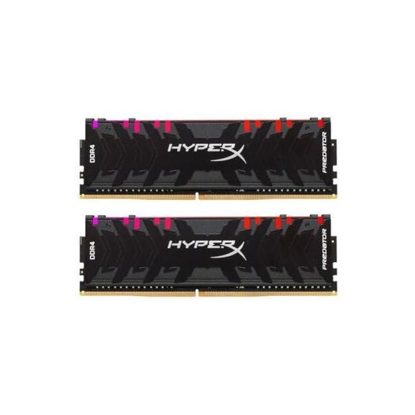 

Модуль пам'яті для комп'ютера DDR4 16GB (2x8GB) 3200 MHz HyperX Predator RGB HyperX (Kingston Fury) (HX432C16PB3AK2/16)