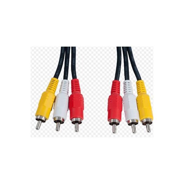 

Кабель мультимедійний 3RCA to 3RCA 3.0m, 7.5m Atcom (13275)
