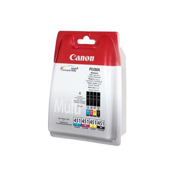 

Картридж Canon CLI-451 C/M/Y/Bk Multi Pack (6524B004)