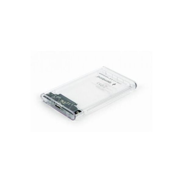 

Карман зовнішній GEMBIRD 2.5", USB 3.0, прозрачный (EE2-U3S9-6)