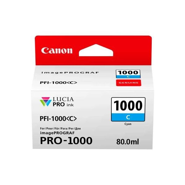 

Картридж Canon PFI-1000C (Cyan) (0547C001)