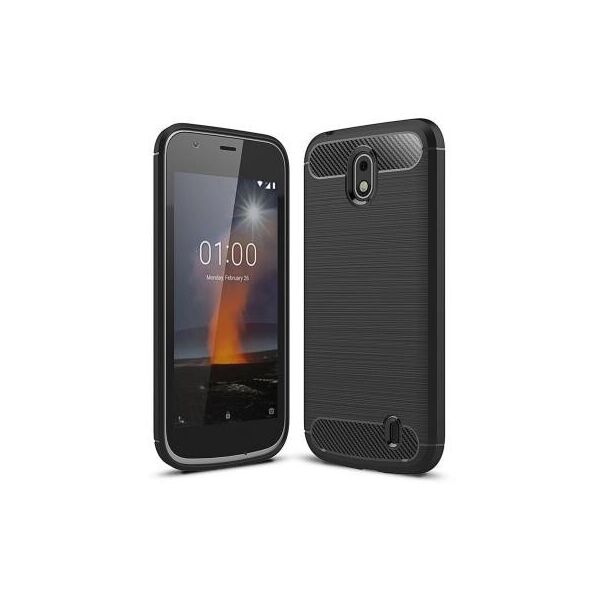 

Чохол до моб. телефона Laudtec для Nokia 1 Carbon Fiber (Black) (LT-N1B)