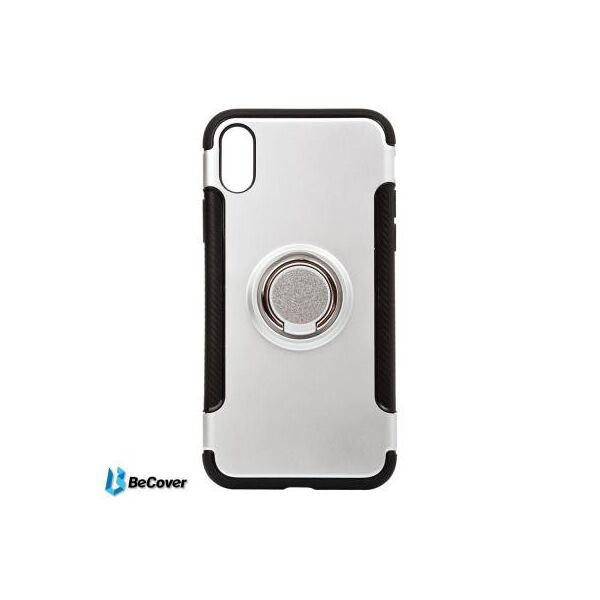 

Чохол до моб. телефона BeCover Magnetic Ring Stand Apple iPhone X/XS Silver (701785) (701785)