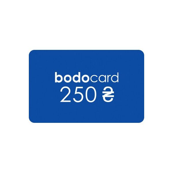 

Подарунковий сертифікат ASUS bodocard 250 (bodocard_250)