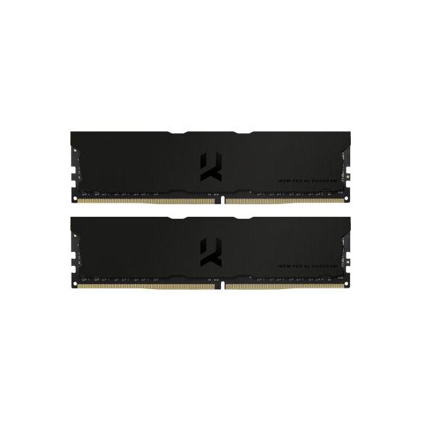 

Модуль пам'яті для комп'ютера DDR4 16GB (2x8GB) 3600 MHz Iridium Pro Deep Black GOODRAM (IRP-K3600D4V64L18S/16GDC)