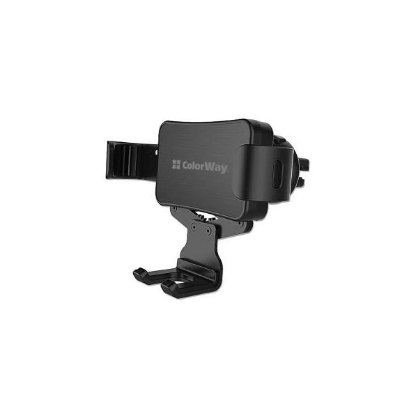 

Універсальний автотримач ColorWay Metallic Gravity Holder-2 Black (CW-CHG02-BK)