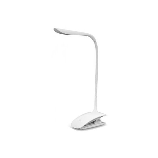 

Настільна лампа ColorWay LED Flexible & Clip with built-in accumulator (CW-DL04FCB-W)