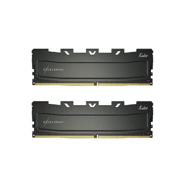 

Модуль пам'яті для комп'ютера DDR4 16GB (2x8GB) 3000 MHz Black Kudos eXceleram (EKBLACK4163018AD)