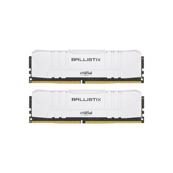 

Модуль пам'яті для комп'ютера DDR4 16GB (2x8GB) 3200 MHz Ballistix White MICRON (BL2K8G32C16U4W)