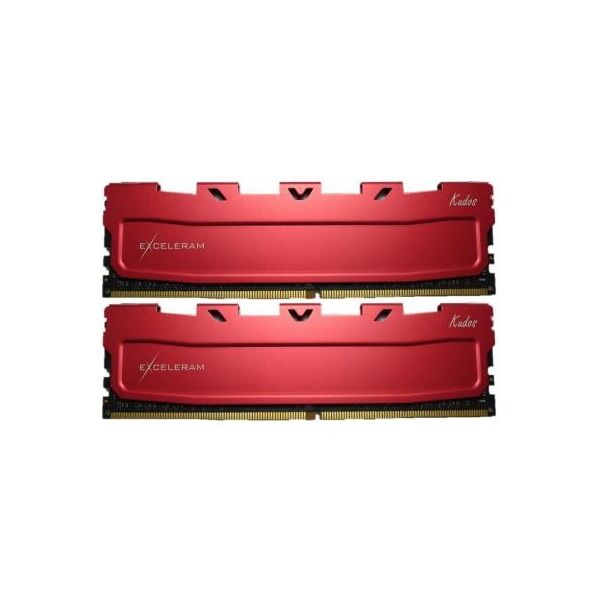 

Модуль пам'яті для комп'ютера DDR4 16GB (2x8GB) 3000 MHz Red Kudos eXceleram (EKRED4163016AD)