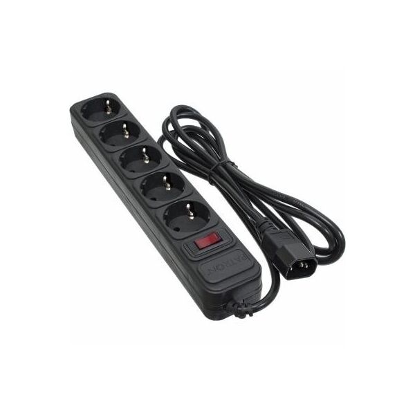 

Мережевий фільтр живлення PATRON 2 m3*1mm2 (SP-1055U) 5 розеток BLACK (EXT-PN-SP-1055U)