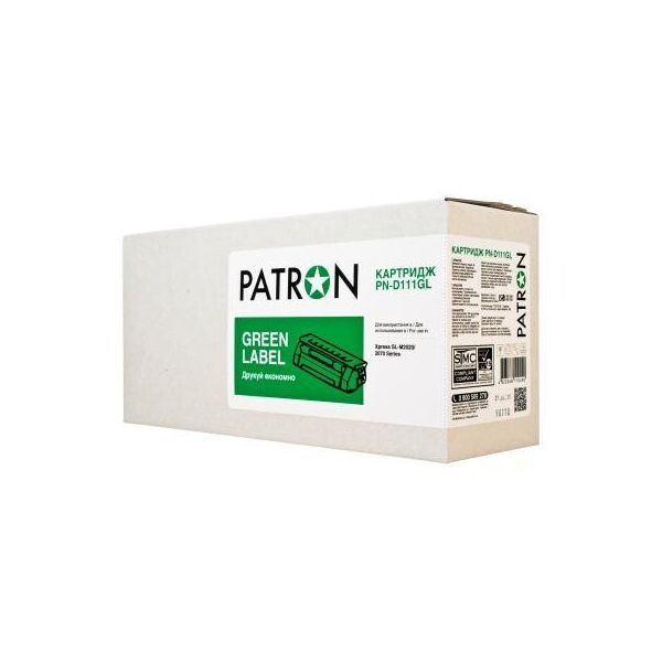 

Картридж PATRON SAMSUNG MLT-D111S (SL-M2020) GREEN Label (PN-D111GL)