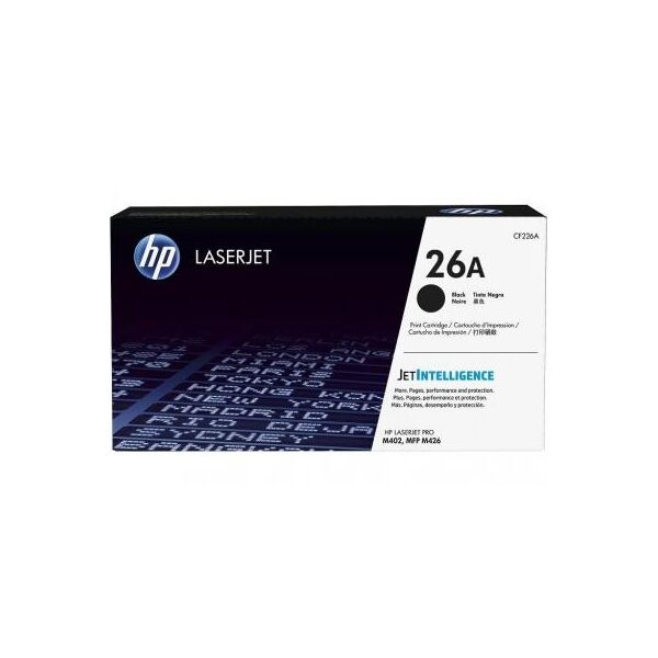 

Картридж HP LJ 26A Black (Pro M402n/M426dw) (CF226A)
